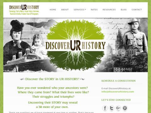 DiscoverURhistory Genealogy & Family History