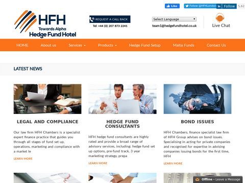 Hedge Fund Consultants and Hedge Fund Set Up