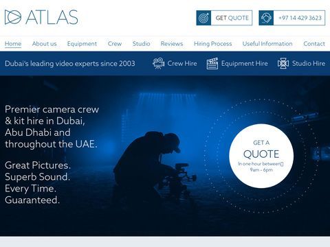 Atlas Television - Kit Hire | Camera Crews UAE