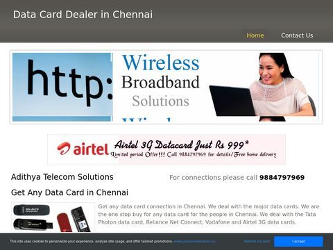 Data card dealer in Chennai