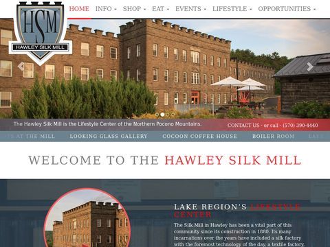 Welcome to the Hawley Silk Mill! | hawleysilkmill.com | Reta