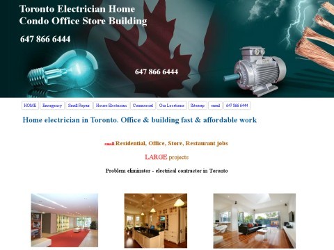Electrician Toronto: Home Office. Electrical Contractor Toronto: Condo Store Building Plant - Windows Live