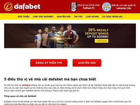 Dafabet việt nam