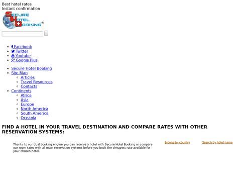 Reservation System for hotels: Secure Hotel Booking