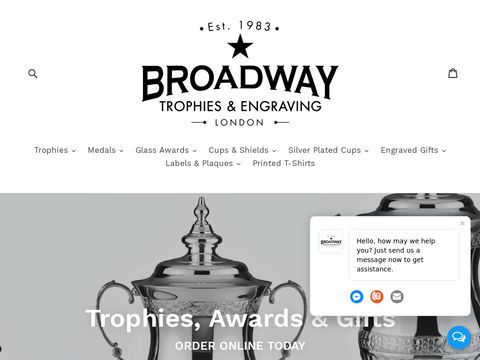 Broadway Trophy & Engraving