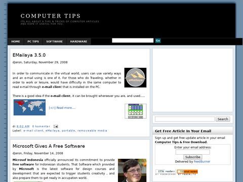 Computer tips