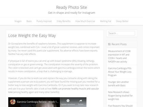 ReadyPhotoSite Flash Photo CMS