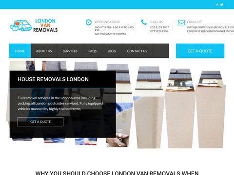 London Van Removals
