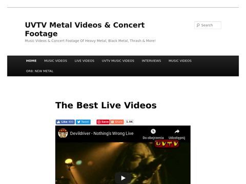 UVTV: Heavy Metal Videos