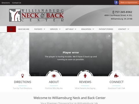 Williamsburg Neck and Back Center
