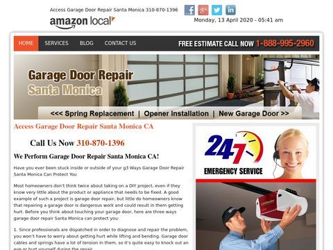 Access Garage Door Repair Santa Monica