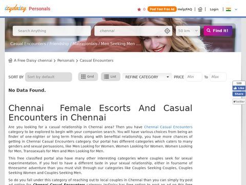 We put all our Escorts in Chennai experience.