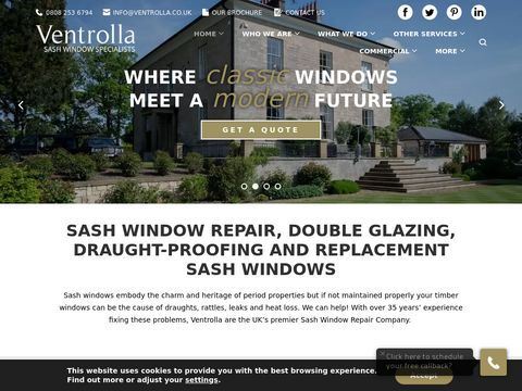 Ventrolla - Sash Window Repair, Sash Window Renovation Speci