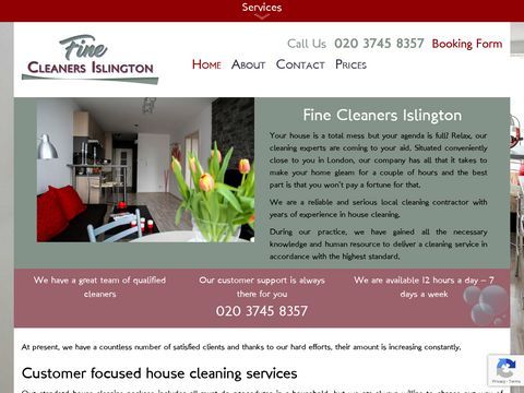 Fine Cleaners Islington