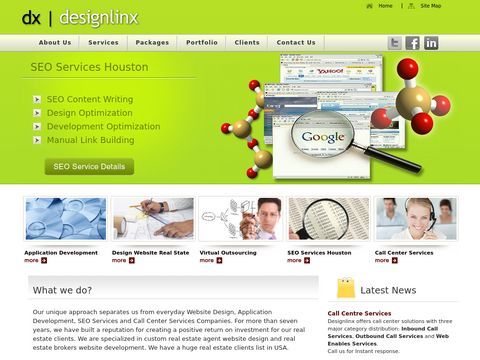 Designlinx application development .net, php, custom real es