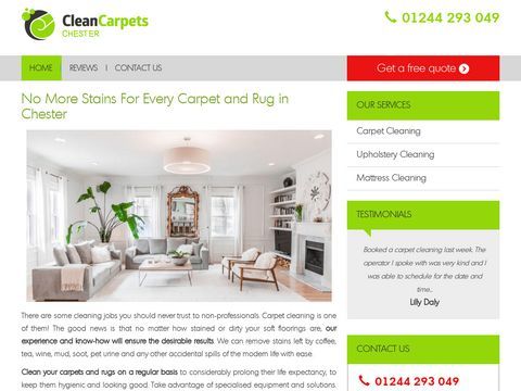 Efficient Carpet Cleaning in Chester