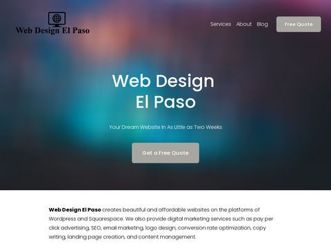 Web Design El Paso