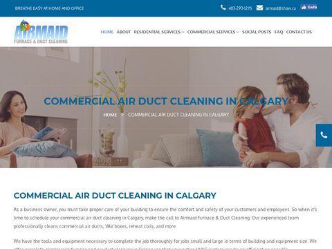 Commercial Duct Cleaning Services in Calgary