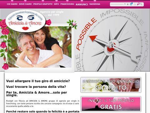 Agenzia matrimoniale franchising Amicizia e Amore