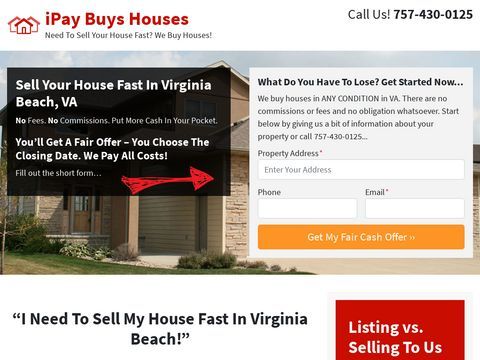 Sell My House Fast Virginia Beach