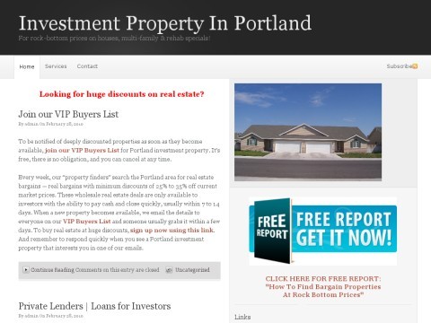 Investment Property In Portland