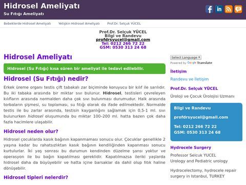 Hidrosel Ameliyatı | Prof.Dr. Selçuk YÜCEL