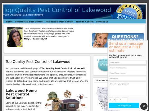 Top Quality Pest Control of Lakewood