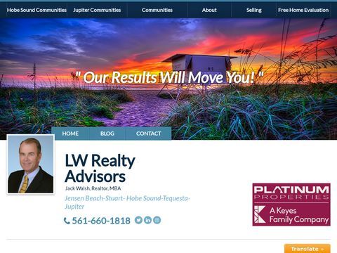 Leighton Walsh Realty Advisors of Platinum Properties