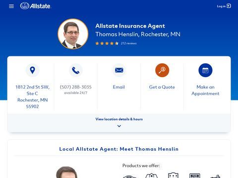 Thomas Henslin: Allstate Insurance