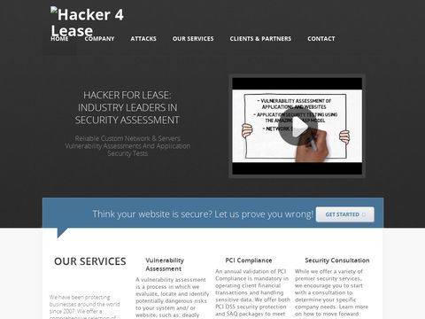 network vulnerability assessment  by hacker4lease.com