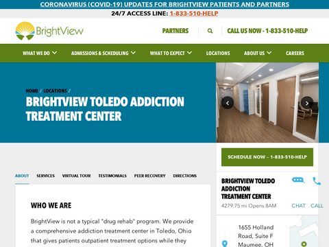 BrightView Toledo Addiction Treatment Center