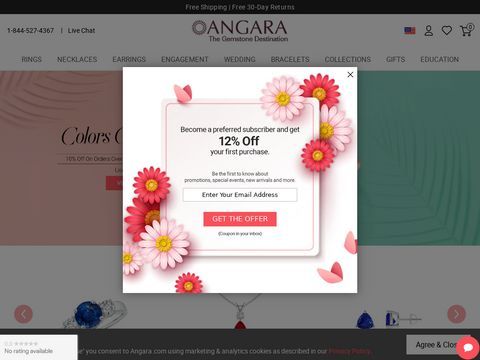 Angara.com - Gemstone Jewelry