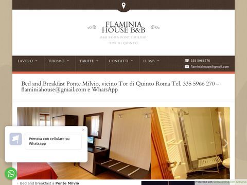 Flaminia House Bed and Breakfast in Rome - Italy