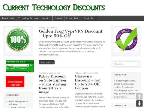 Current Technology Discounts | Best Rebates, Bargains, Deals