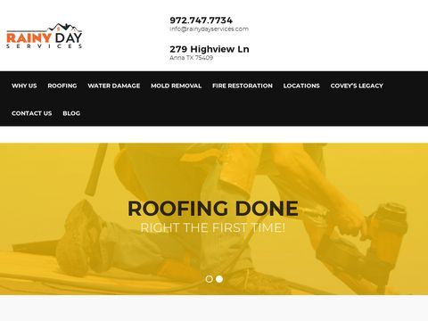 Rainy Day Restoration Roofing and Repairs