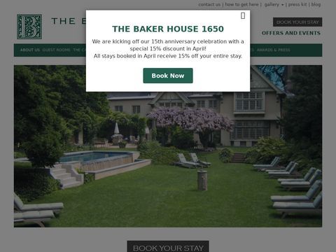 The Baker House 1650