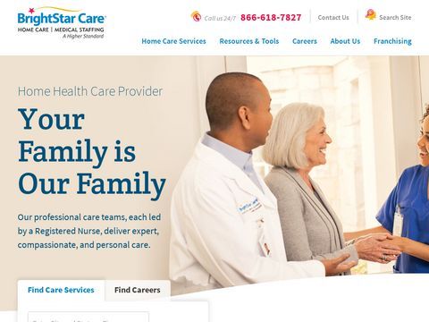 BrightStar Care - Senior Home Care, Child Care & Healthcare Staffing Services