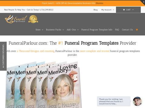 Funeral Parlour, Funeral Homes, Program Templates