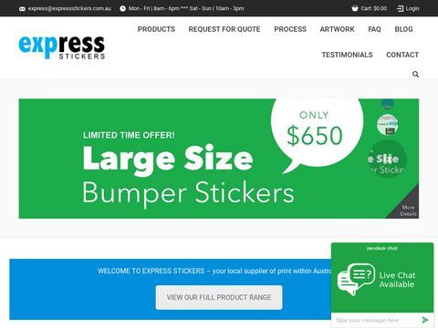 Express Stickers Printing