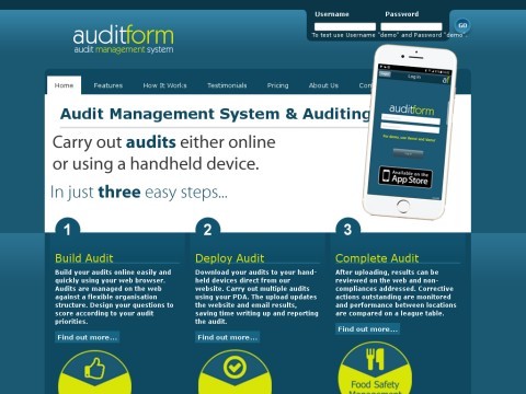 Auditform Audit Management Software