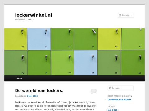 Lockers, Garderobekasten, Lockerkasten, Schoolkluisjes | De Locker Winkel