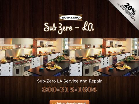 Sub-Zero Appliance Los Angeles