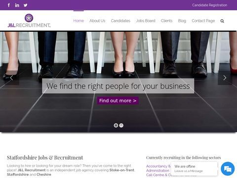 J & L Recruitment (Staffordshire) Ltd