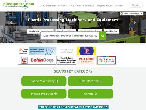 Plastics Products manufacturers, Plastic Bags & Used Machines suppliers