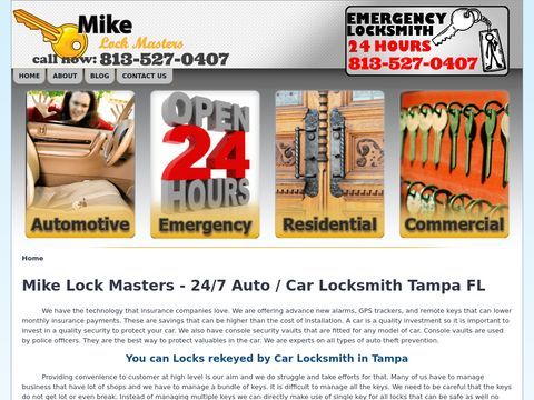 123 Tampa Auto Locksmith