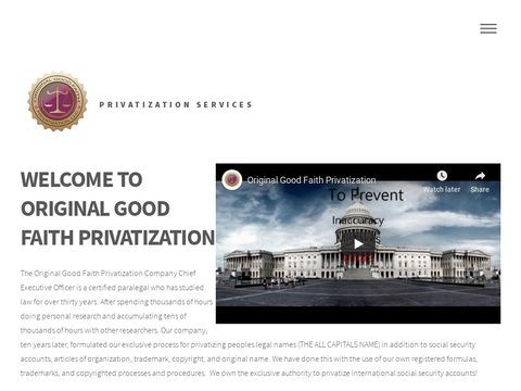 Original Good Faith Privatization, LLC