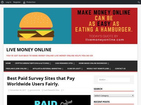 Paid online survey sites that fairly pay worldwide.