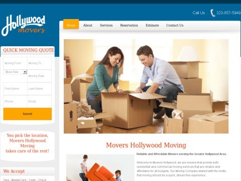 Hollywood Movers Moving INC