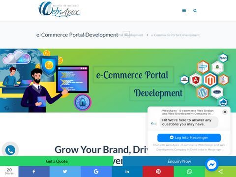 ecommerce portal development services in delhi