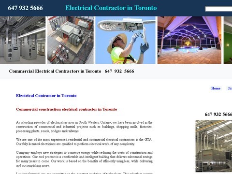 Electrical Contractor Toronto 